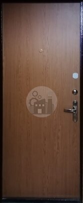стальная антивандальная дверь, внутри отделка ламинат - внутренняя часть двери ДВ-1248