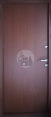 входная антивандальная дверь, внутренняя отделка ламинат - внутренняя часть двери ДВ-1254