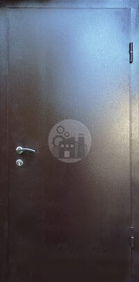 Входная антивандальная дверь, внутренняя отделка ламинат-ДВ-1254