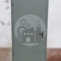 дверь с окрасом нитроэмаль ДВНД-53 установлена в частном доме