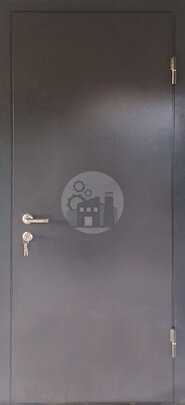 Стальная дверь для дачи с окрасом нитроэмаль и отделкой МДФ-ДВ-1373