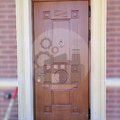 дверь входная ДВДОМ-80 в загородный дом с отделкой МДФ