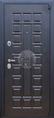 офисная дверь с трехконтурным уплотнителем и отделкой мдф-ДВ-964